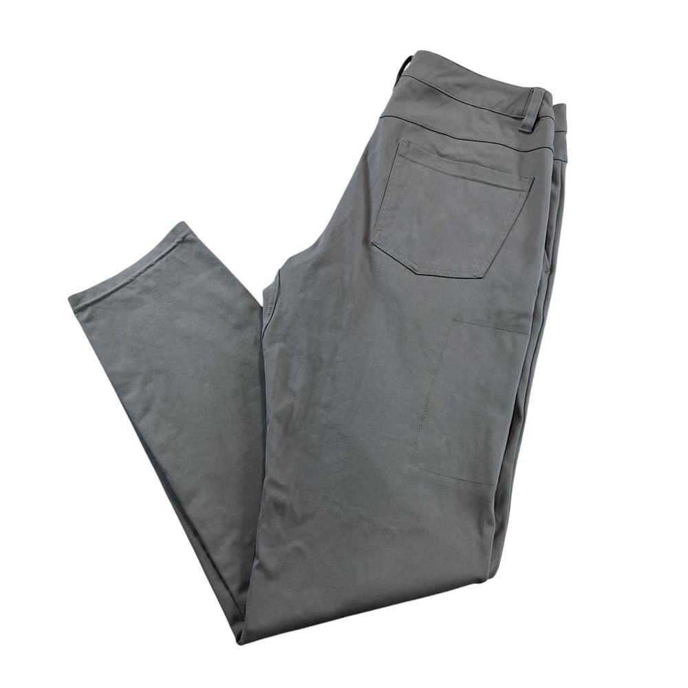 BYLT Everyday Pant 2.0 Mens 34T Light Gray Performance Stretch Chino